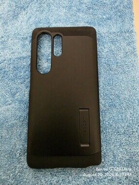 Spigen Black Rugged Kickstand Case for Samsung Galaxy S25 Ultra